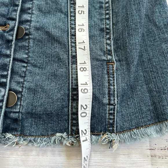 Kut from the Kloth Blue Denim Jacket - Picture 5 of 7